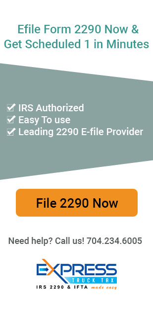 E-file form 2290